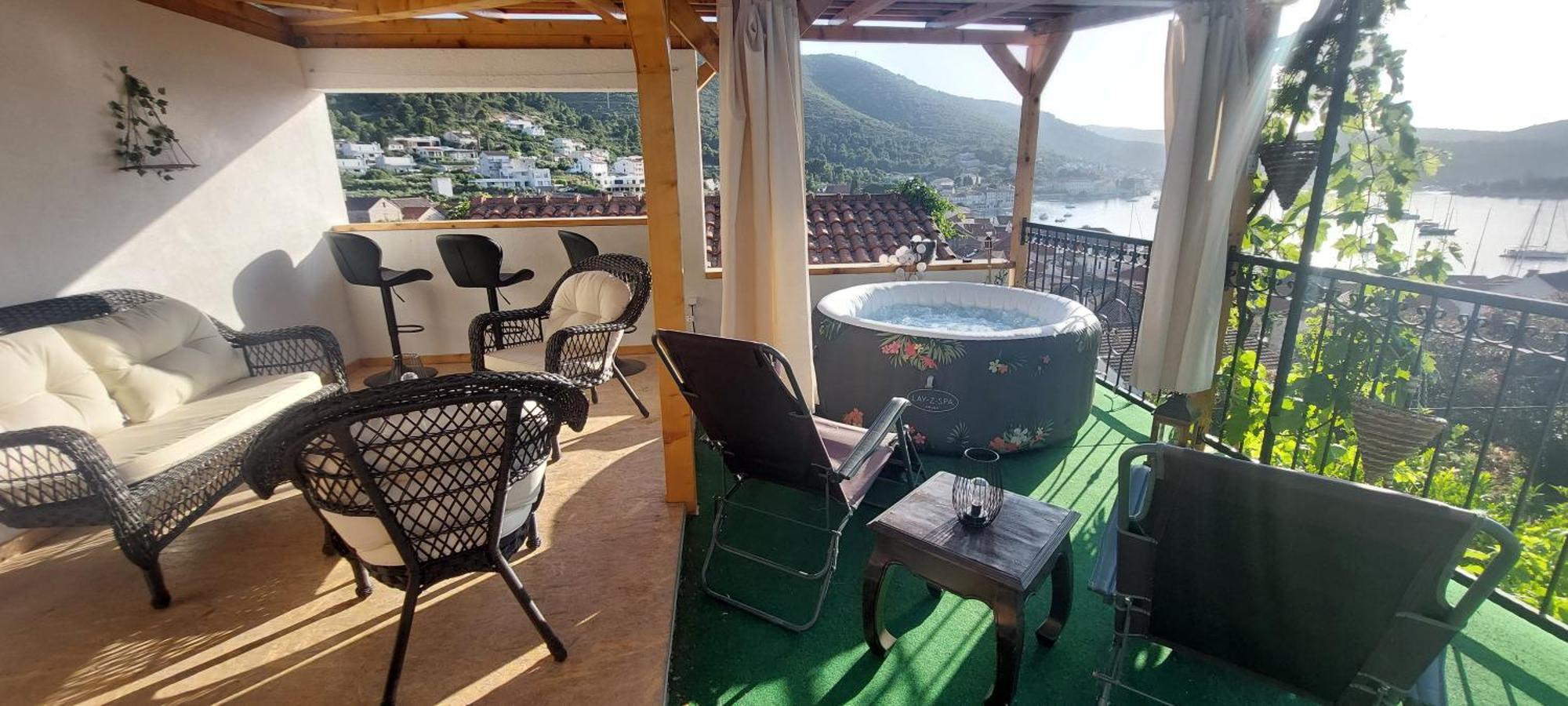 Apartament Panoramic View With Jacuzzi Vis Zewnętrze zdjęcie